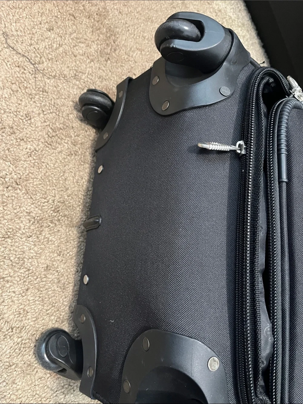 Walt Disney trademark luggage with 
